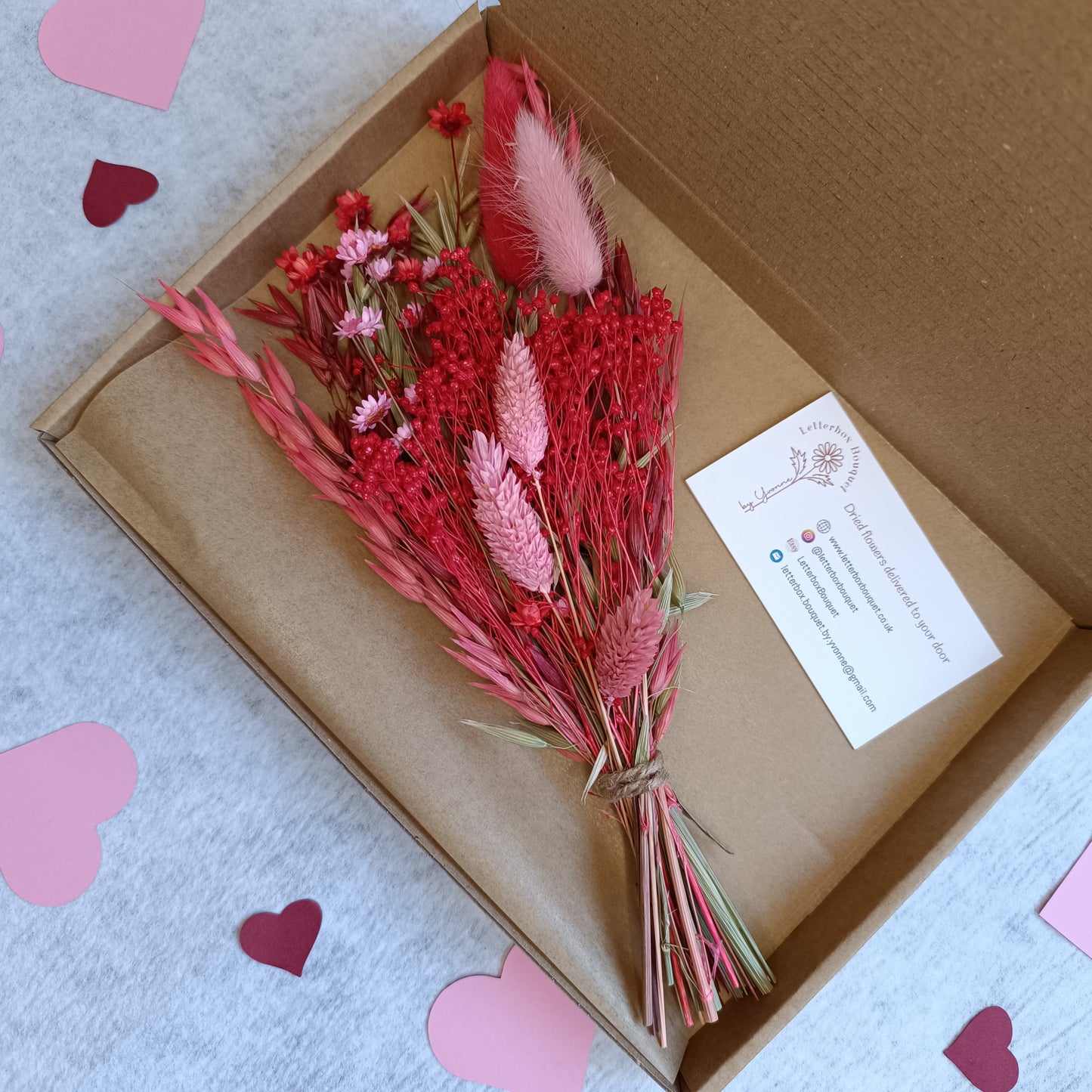 Valentine's pink and red