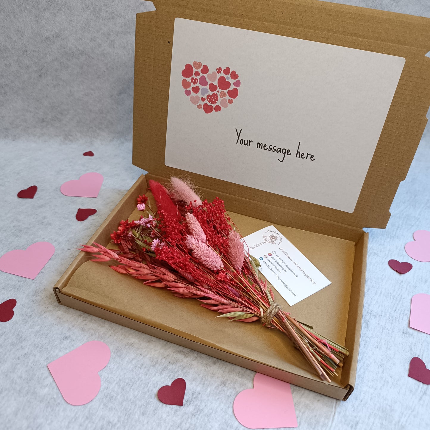 Valentine's pink and red