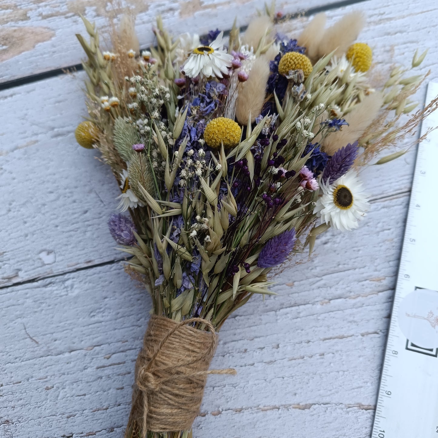 Large deep purple and yellow Bouquet