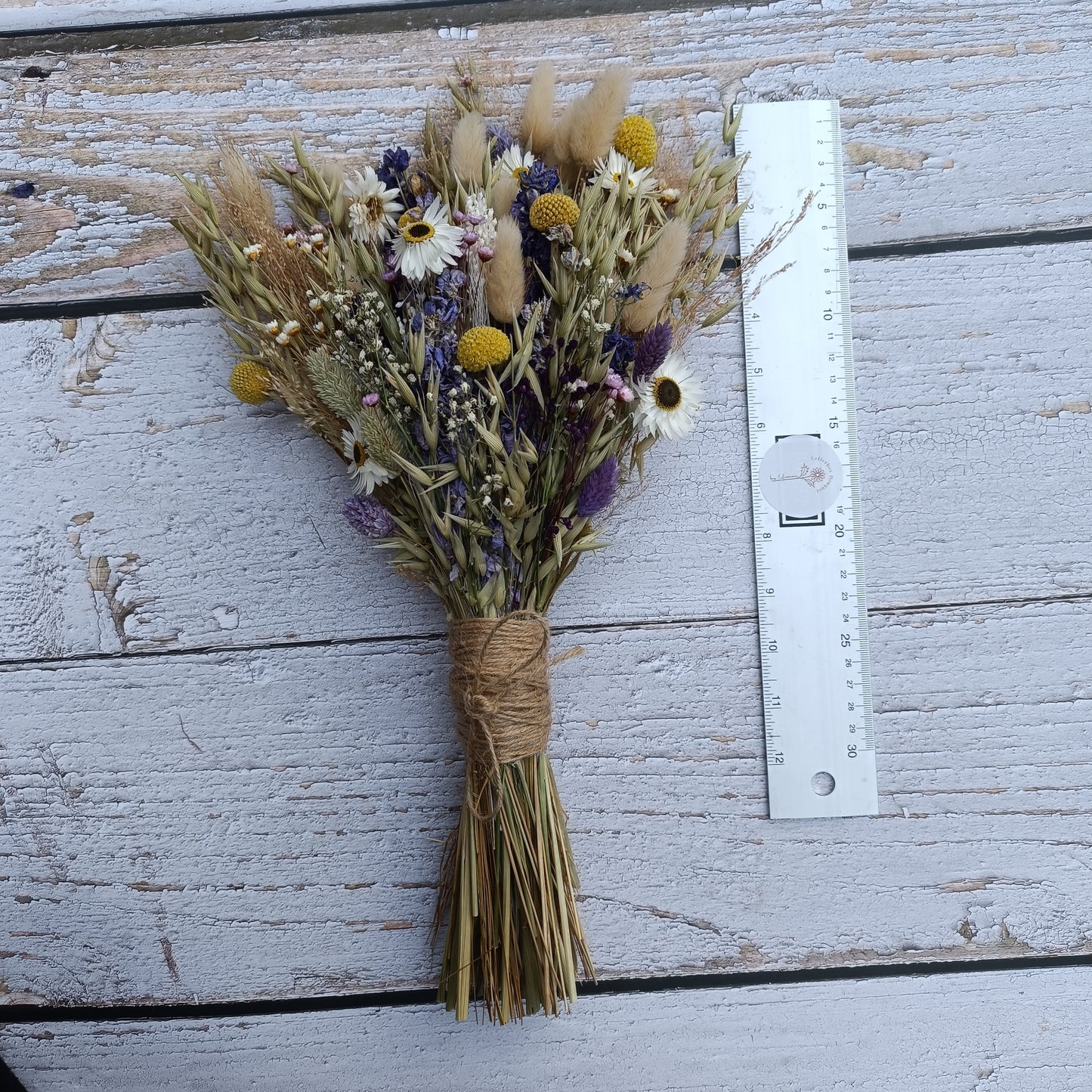 Large deep purple and yellow Bouquet