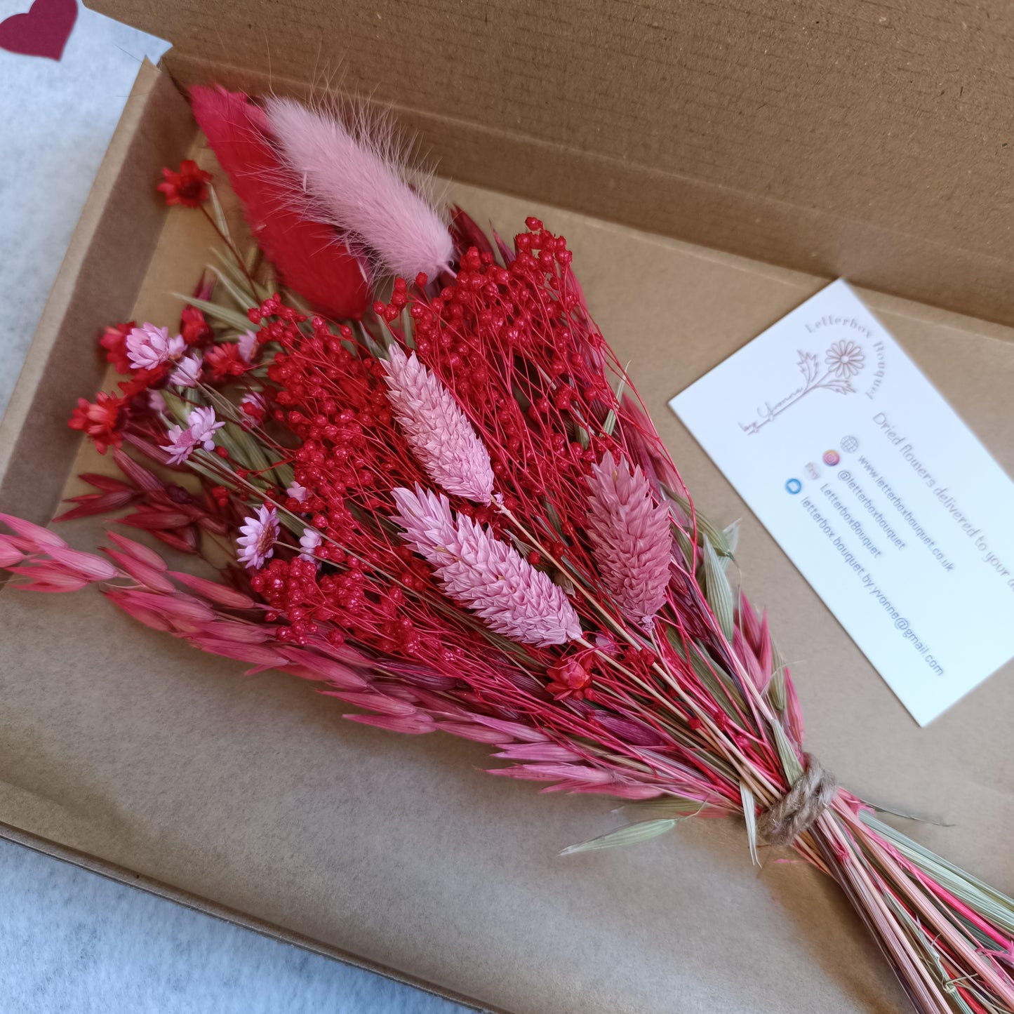Valentine's pink and red